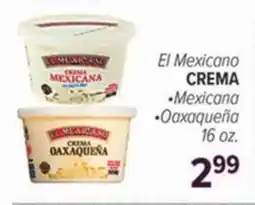Cermak Fresh Market El Mexicano CREMA offer