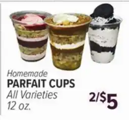 Cermak Fresh Market Homemade PARFAIT CUPS offer
