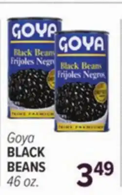 Cermak Fresh Market Goya BLACK BEANS offer