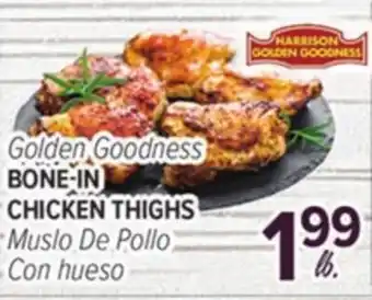 Cermak Fresh Market HARRISON GOLDEN GOODNESS BONE-IN CHICKEN THIGHS offer