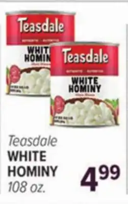 Cermak Fresh Market Teasdale WHITE HOMINY offer