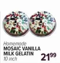 Cermak Fresh Market Homemade MOSAIC VANILLA MILK GELATIN offer