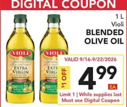 Pete's Fresh Market VIOLI BLEND OLIVE OIL offer