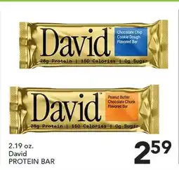 Pete's Fresh Market David PROTEIN BAR offer