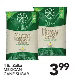 Pete's Fresh Market 4 lb. Zulka MEXICAN CANE SUGAR offer