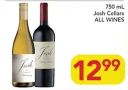 Pete's Fresh Market 750 mL Josh Cellars ALL WINES offer