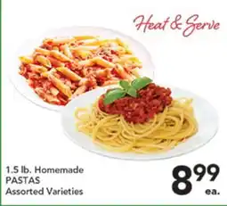 Pete's Fresh Market 1.5 lb. Homemade PASTAS offer