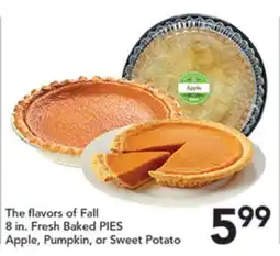 Pete's Fresh Market 8 in. Fresh Baked PIES offer