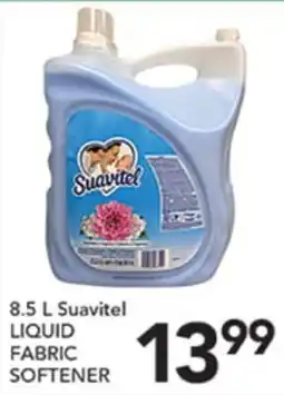 Pete's Fresh Market 8.5 L Suavitel LIQUID FABRIC SOFTENER offer