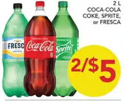 Pete's Fresh Market COCA-COLA, COKE, SPRITE, or FRESCA offer