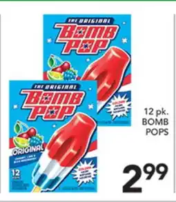 Pete's Fresh Market BOMB POPS offer