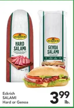 Pete's Fresh Market Eckrich SALAMI offer