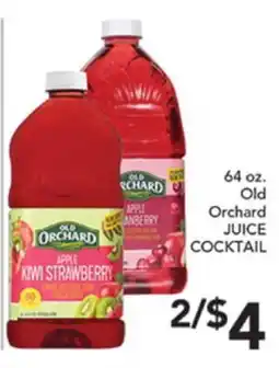 Pete's Fresh Market 64 oz. Old Orchard JUICE COCKTAIL offer