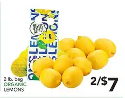 Pete's Fresh Market 2 lb. bag ORGANIC LEMONS offer