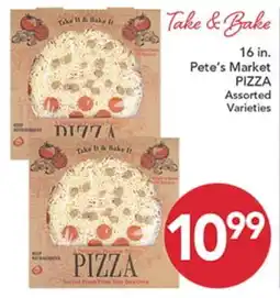 Pete's Fresh Market 16 in. Pete's Market PIZZA offer