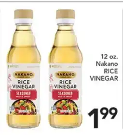 Pete's Fresh Market 12 oz. Nakano RICE VINEGAR offer