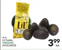 Pete's Fresh Market 4 ct. Lil Cados ORGANIC AVOCADOS offer