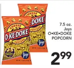 Pete's Fresh Market Jays O-KE-DOKE POPCORN offer