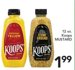 Pete's Fresh Market Koops MUSTARD offer