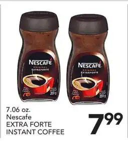 Pete's Fresh Market Nescafe EXTRA FORTE INSTANT COFFEE offer