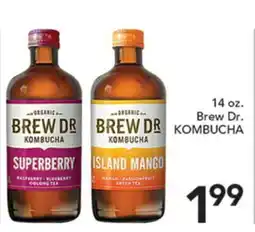 Pete's Fresh Market 14 oz. Brew Dr. KOMBUCHA offer