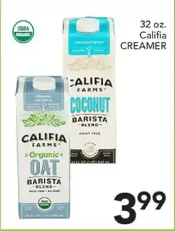 Pete's Fresh Market 32 oz. Califia CREAMER offer