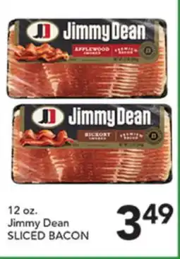 Pete's Fresh Market 12 oz. Jimmy Dean SLICED BACON offer