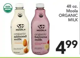Pete's Fresh Market Moola ORGANIC MILK offer