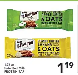 Pete's Fresh Market Bobs Red Mills PROTEIN BAR offer