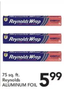 Pete's Fresh Market 75 sq. ft. Reynolds ALUMINUM FOIL offer