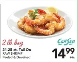Pete's Fresh Market 21-25 ct. Tail-On RAW SHRIMP offer