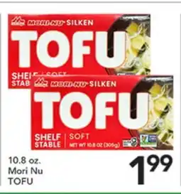 Pete's Fresh Market 10.8 oz. Mori Nu TOFU offer