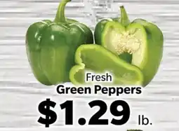 Living Fresh Market Fresh Green Peppers offer