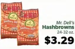 Living Fresh Market Mr. Dell's Hashbrowns offer