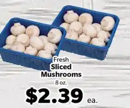 Living Fresh Market Fresh Sliced Mushrooms offer