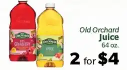 Living Fresh Market Old Orchard Juice offer