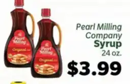Living Fresh Market Pearl Milling Company Syrup offer
