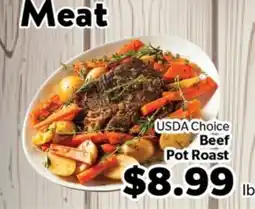 Living Fresh Market USDA Choice Beef Pot Roast offer