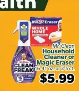 Living Fresh Market Mr. Clean Household Cleaner or Magic Eraser offer