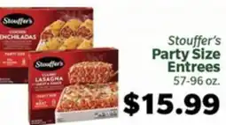 Living Fresh Market Stouffer's Party Size Entrees offer