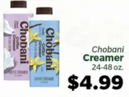 Living Fresh Market Chobani Creamer offer
