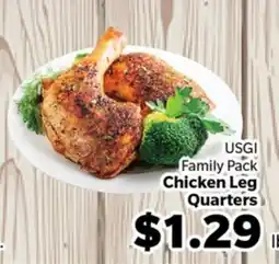 Living Fresh Market USGI Family Pack Chicken Leg Quarters offer