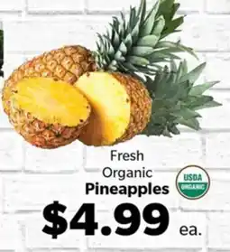Living Fresh Market Fresh Organic Pineapples offer