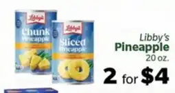 Living Fresh Market Libby's Pineapple offer