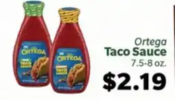 Living Fresh Market Ortega Taco Sauce offer