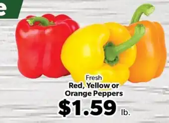 Living Fresh Market Fresh Red, Yellow or Orange Peppers offer