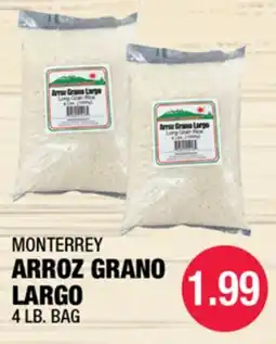 Carnicerias Jimenez MONTERREY ARROZ GRANO LARGO offer