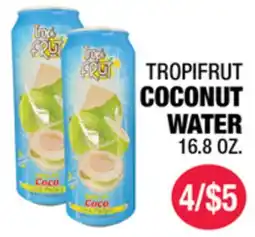 Carnicerias Jimenez TROPIFRUT COCONUT WATER offer