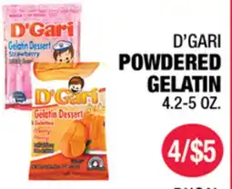 Carnicerias Jimenez D'GARI POWDERED GELATIN offer