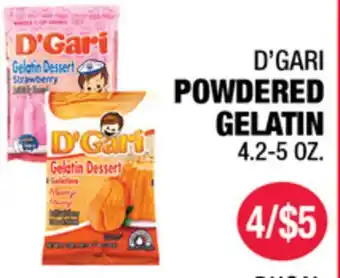 Carnicerias Jimenez D'GARI POWDERED GELATIN offer